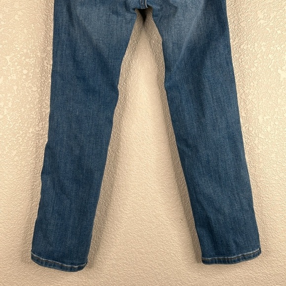 Abercrombie Kid's Girl's Skinny Distressed Medium Wash Jeans Size 7/8 Regular - Picture 5 of 8